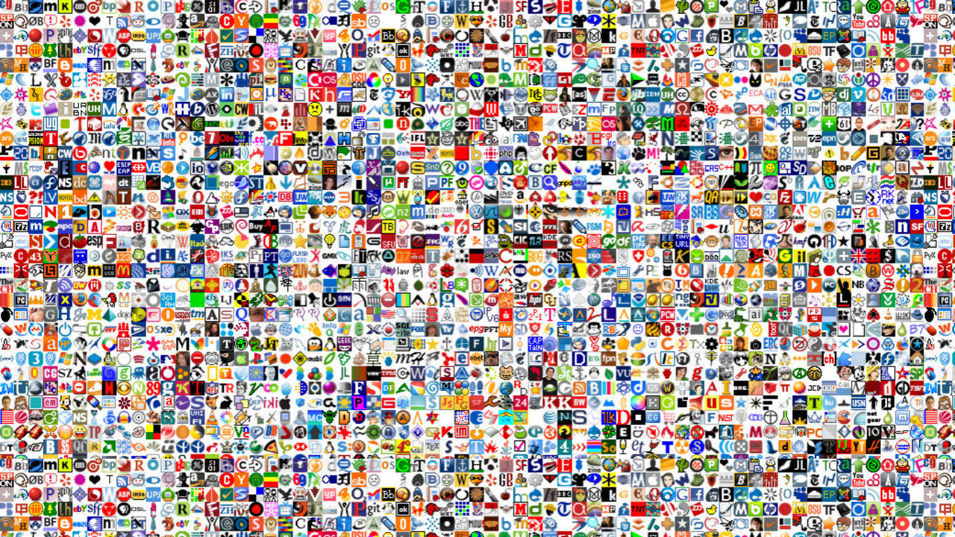 The many different favicons of the web